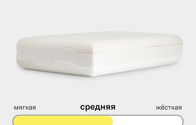 Подушка Somia Минимализм Средней жесткости