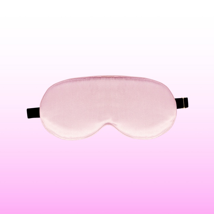 Маска для сна Somia х Ayris Silk, цвет розовое золото